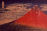 Katsushika Hokusai Mount Fuji in Clear Weather Germany oil painting artist